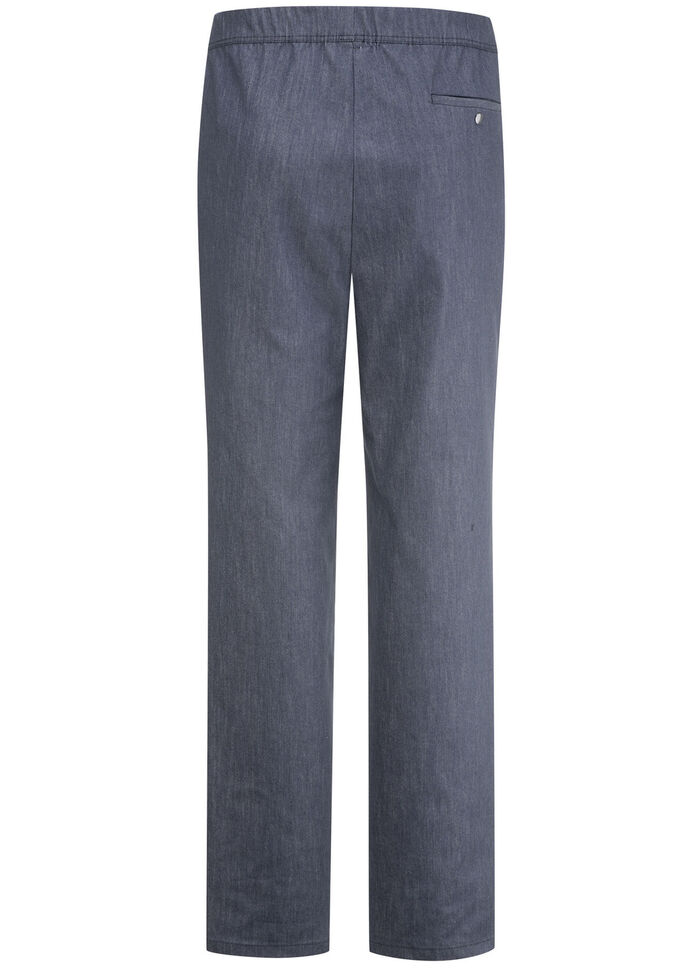 "Klaus Modelle"-Edel-Schlupfjeans mit Gummibund in 2 Farben BLAU