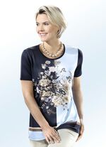 Shirt mit Floral-Motiv 