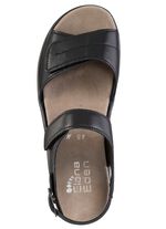 ELENA EDEN Sandale mit verstellbarem Fersenriemchen SCHWARZ