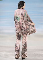 Laurina Hose mit farbbrillantem Druckdessin 