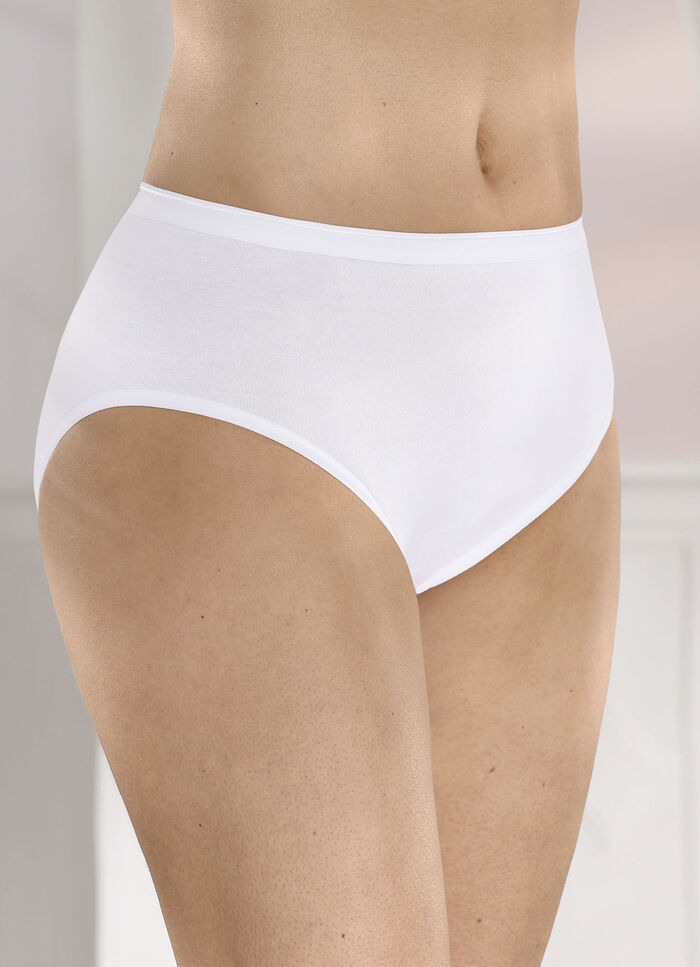 Comtessa Dreierpack Slips ohne Seitennähte WEISS