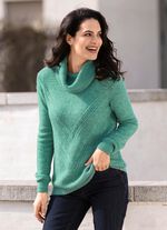 Pullover in flauschiger Qualit&auml;t MINT MELIERT