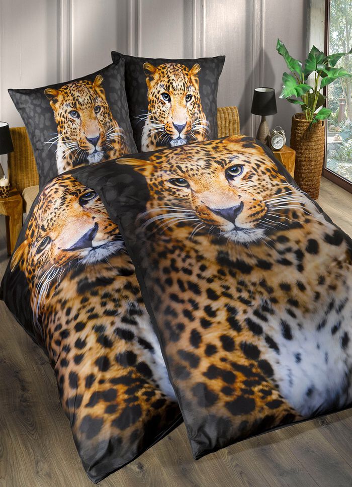 Microfaser-Bettw&auml;sche-Garnitur mit Rei&szlig;verschluss 