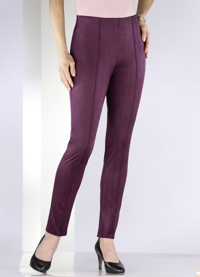 Hose in Wildleder-Optik BORDEAUX