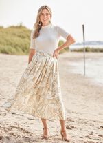 Shirt mit Stehkragen 