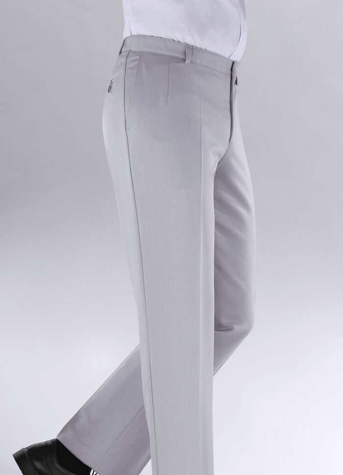 "Klaus-Modelle"-Unterbauchhose in 4 Farben HELLGRAU MELIERT