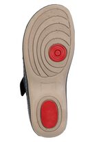 ELENA EDEN Pantolette aus Nappaleder MARINE