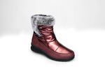 Winterstiefel mit Kunstpelzrand 