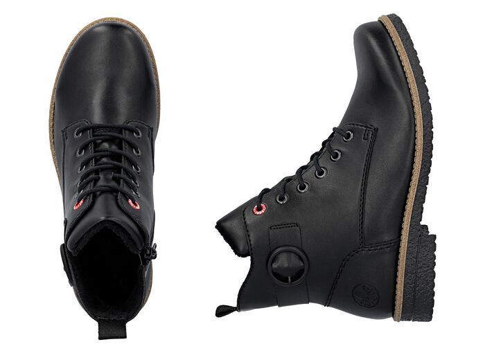 Rieker, klassische Damen-Stiefeletten, mit Rei&szlig;verschluss SCHWARZ