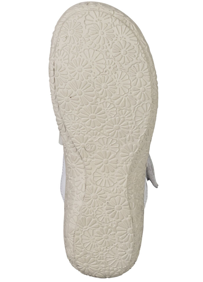 ELENA EDEN Clog mit Zierlochung WEISS