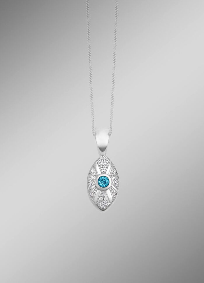 Funkelnde Raffinesse &ndash; Exklusiver Anh&auml;nger aus Silber 