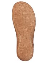 ELENA EDEN, klassische Damen-Clogs, Weite G, mit Gummizug BRAUN-LEO