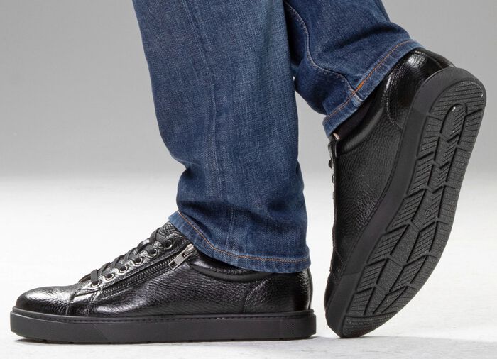 GINO GALANTE, klassische Herren-Sneaker, mit herausnehmbarem Fu&szlig;bett 