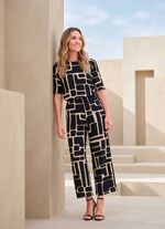 Shirt mit U-Boot-Ausschnitt 