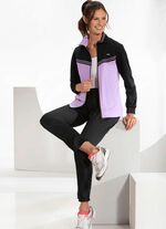 Freizeitanzug von &bdquo;LPO&ldquo; in 2 Farben FLIEDER-SCHWARZ