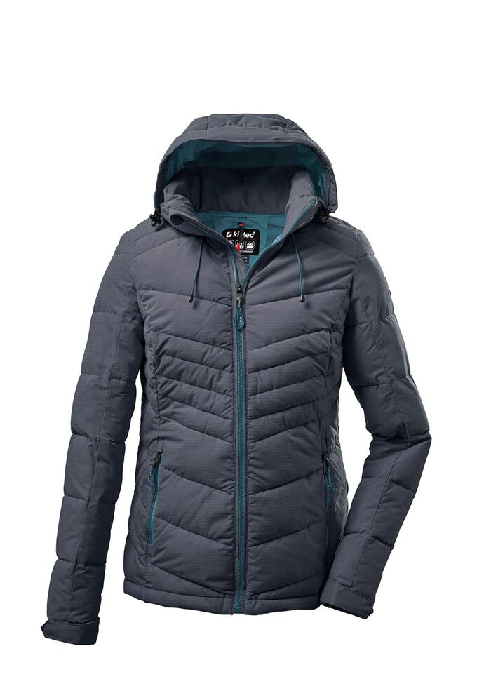 Trendige Damen-Funktionsjacke mit raffinierten Steppungen DUNKELNAVY