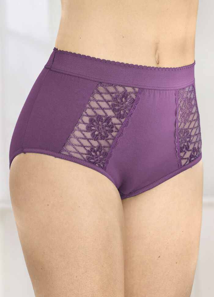 Dreierpack Formslips mit Spitzeneins&auml;tzen 