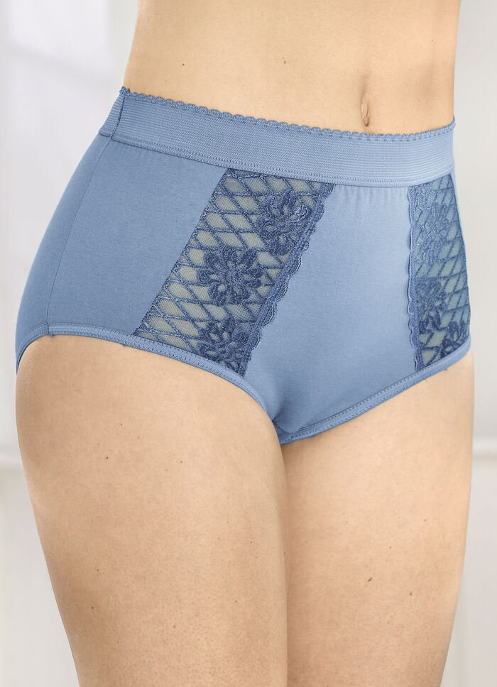 Dreierpack Formslips mit Spitzeneins&auml;tzen 