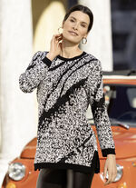 Pullover in Jacquard-Dessin 