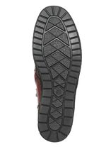 ELENA EDEN, komfortable Damen-Boots, Weite H, mit herausnehmbarem Fu&szlig;bett BURGUND