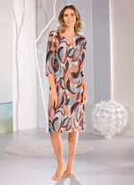 Nachthemd, wadenlang und Tropfenausschnitt 