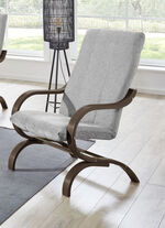 Formstabiler Sessel HELLGRAU