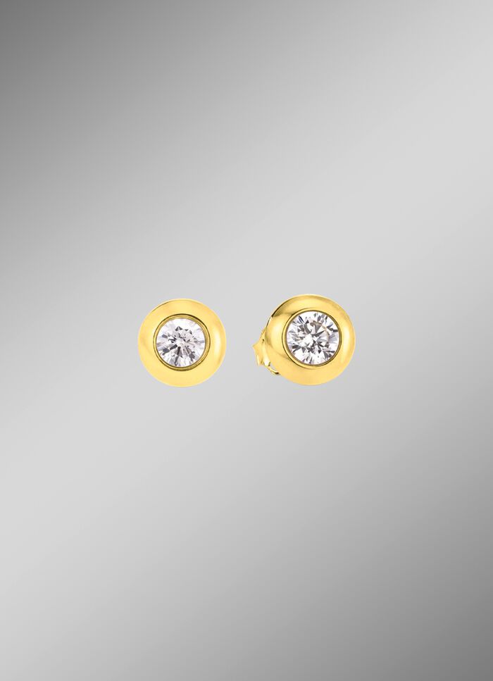 Ohrstecker mit Zirkonia 