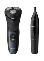 Philips Shaver Series 3000 SCHWARZ/BLAU