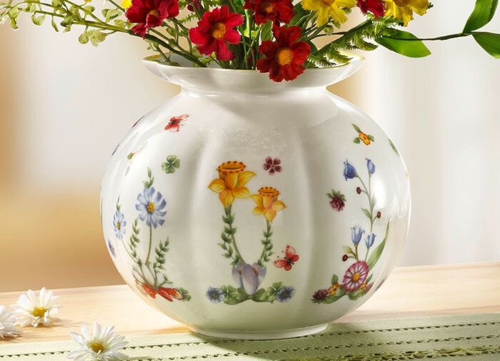 Villeroy & Boch Vase aus Porzellan 