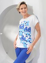 Shirt-Tunika mit tollem Bord&uuml;ren-Druck 