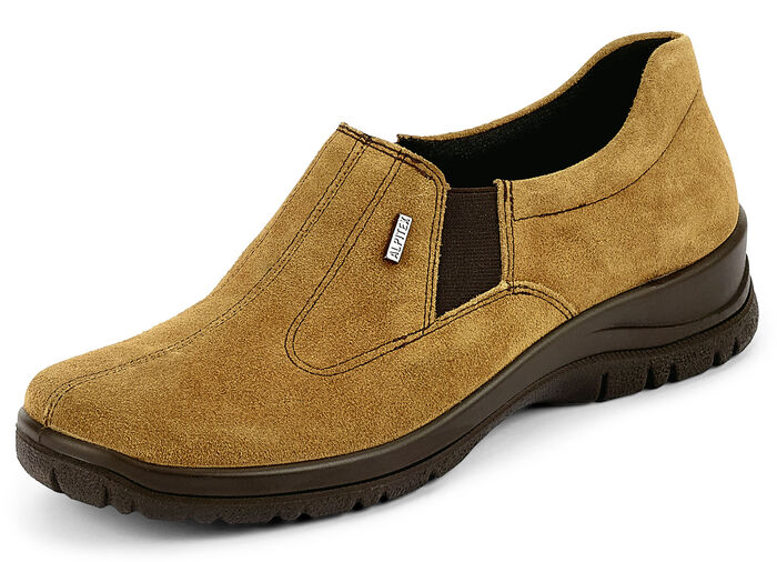 Slipper mit Klimamembrane OCKERGELB