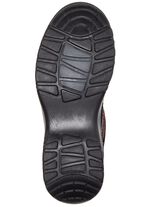 ELENA EDEN Schn&uuml;rschuh aus teilweise gepr&auml;gtem Nubukleder 