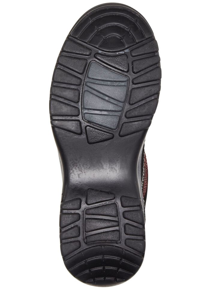 ELENA EDEN Schn&uuml;rschuh aus teilweise gepr&auml;gtem Nubukleder 