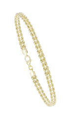 Kordelketten-Garnitur aus Gold 585/- fein 