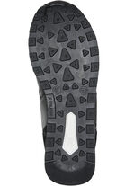 Schnür-Sneaker mit herausnehmbarem Textilfußbett SCHWARZ