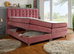 Boxspringbett mit 2 praktischen Bettkästen ROSA
