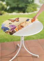 Abwaschbare Spann-Tischdecke 