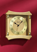 Wanduhr aus massivem Holz BUCHE