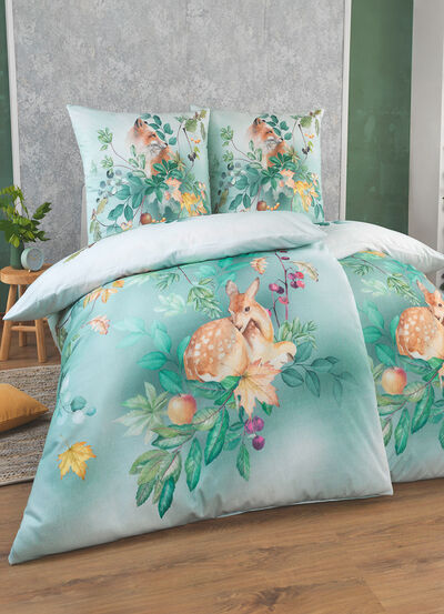 Digitalbedruckte Bettwäsche-Garnitur von Estella 