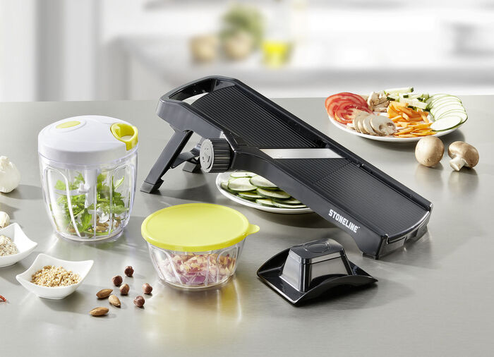 Universalhobel mit separater Reibe, 9-teilig 