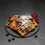 Waffeleisen f&uuml;r 2 Belgische Waffeln 