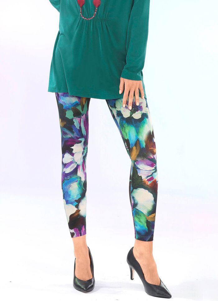 Leggings mit farbbrillantem Druck 