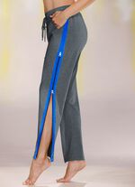 Zweierpack Schlaf- und Freizeithosen mit 2-Wege-Rei&szlig;verschluss 