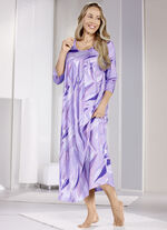 Knöchellanges Nachthemd aus reiner Baumwolle  