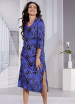 Laurina Nachthemd mit Modal und Seitenschlitz 