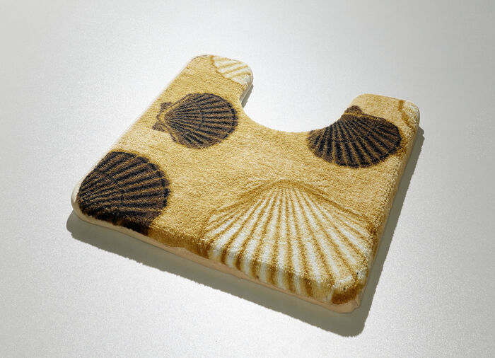 Badvorleger mit rutschhemmender Rückseite GOLD