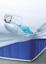 Hochatmungsaktive, antibakterielle Inkontinenz-Spannbettt&uuml;cher MINT