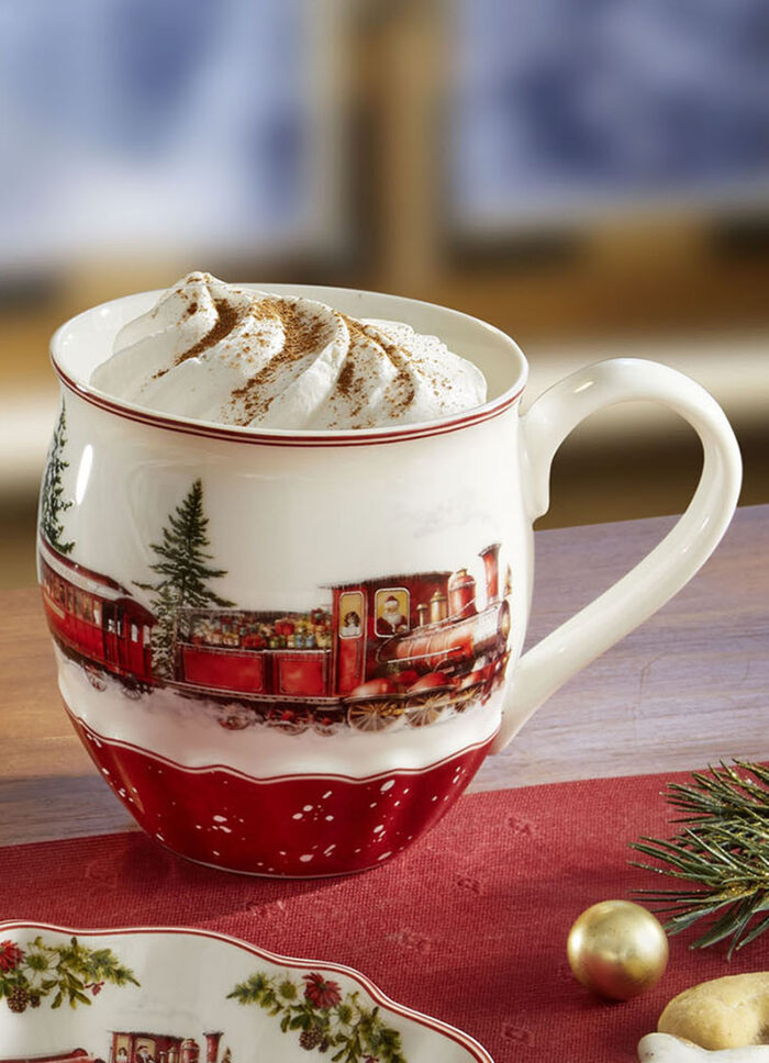 Porzellan-Jahresartikel 2025 von Villeroy & Boch WEISS-ROT