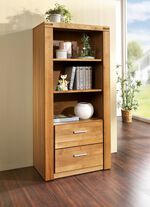 Regal mit Massivholzfronten 