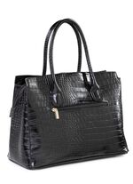 Tasche aus krokogepr&auml;gtem Synthetik 